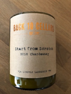 Back 10 Cellars - Start From Scratch Recycled Wine Candle
