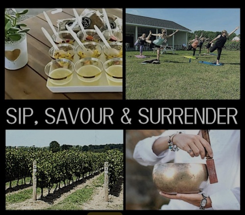 Sip, Savour and Surrender with Singing bowls